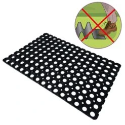 2 Tapis Caillebotis Caoutchouc + Connecteurs 8 2 Tapis Caillebotis Caoutchouc + Connecteurs -Le Jardin Parfai 2 tapis caillebotis caoutchouc avec connecteurs 3