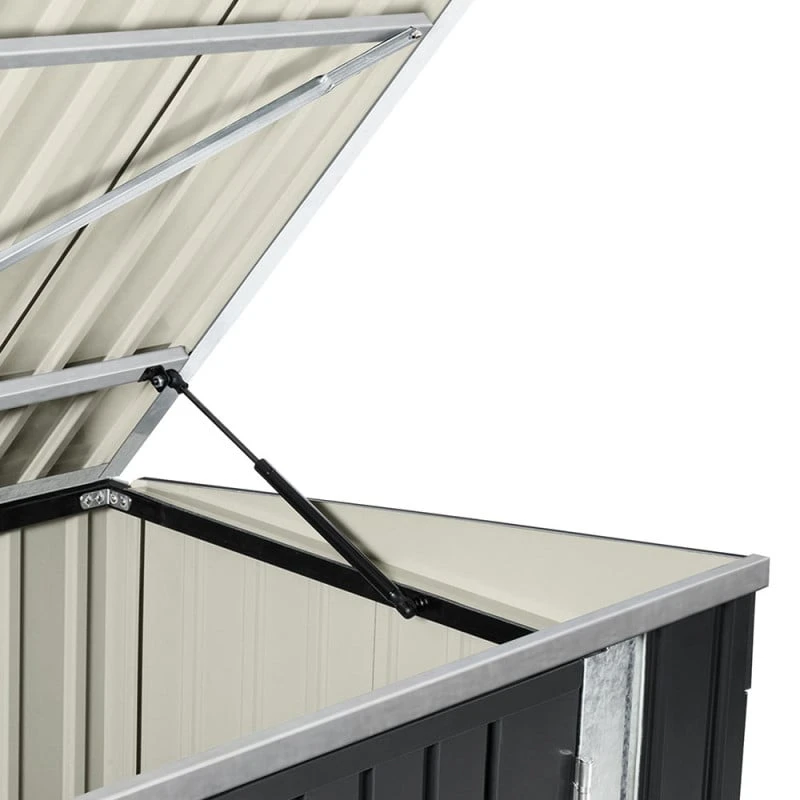 Abri De Jardin Coffre Métallique Vélos, Outils - 210 X 130 X 105 Cm 6 Abri De Jardin Coffre Métallique Vélos, Outils - 210 X 130 X 105 Cm - Image 6