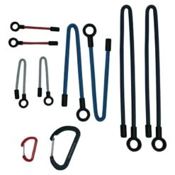 Attaches Flexibles Réutilisables Avec Mousquetons - Lot De 10