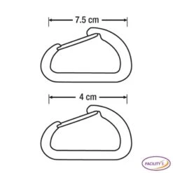 Attaches Flexibles Réutilisables Avec Mousquetons - Lot De 10 13 Attaches Flexibles Réutilisables Avec Mousquetons - Lot De 10 -Le Jardin Parfai attaches flexibles reutilisables avec mousquetons lot de 10 3