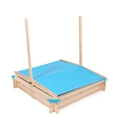 Bac à Sable En Bois Avec Toit Réglable "Sandyfun" 115x115 Cm 7 Bac à Sable En Bois Avec Toit Réglable "Sandyfun" 115x115 Cm -Le Jardin Parfai bac a sable en bois avec toit reglable sandyfun 2