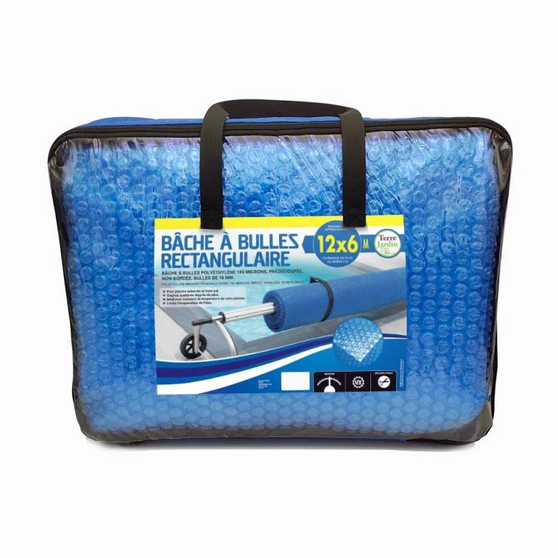 Bâche à Bulles Piscine Rectangulaire 180 Microns 6 Bâche à Bulles Piscine Rectangulaire 180 Microns - Image 6