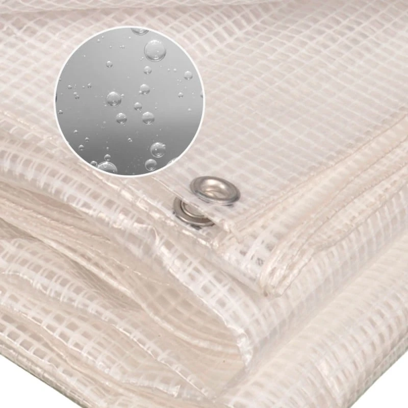 Bâche Armée Transparente 160g/m2 Découpable 5 Bâche Armée Transparente 160g/m2 Découpable - Image 5