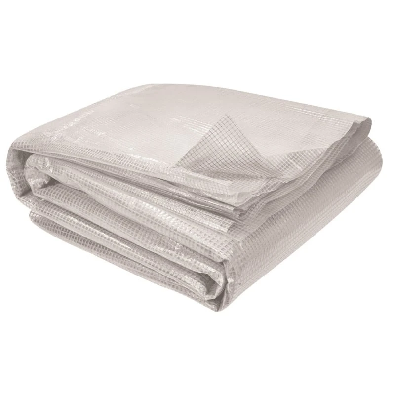 Bâche De Rechange Pour Serre Tunnel 4 Saisons Blanche 1 Bâche De Rechange Pour Serre Tunnel 4 Saisons Blanche