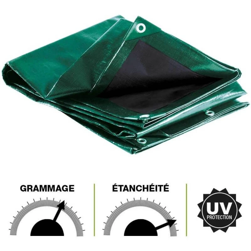 Bâche épaisse Ultra Résistante 240 G/m2 2 Bâche épaisse Ultra Résistante 240 G/m2 - Image 2