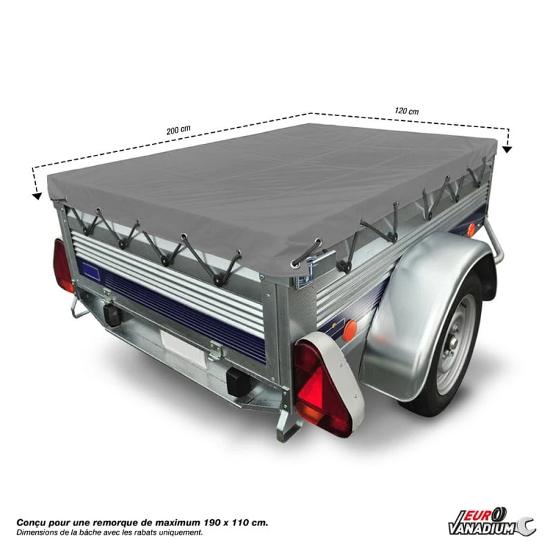 Bâche Plate Pour Remorque 4 Bâche Plate Pour Remorque - Image 4