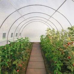 Bâche De Rechange Pour Serre Tunnel Blanche 8 Bâche De Rechange Pour Serre Tunnel Blanche -Le Jardin Parfai bache rechange serre tunnel blanc transparente 6m 18m 24m 3