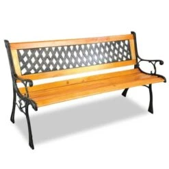 Banc De Jardin En Fonte