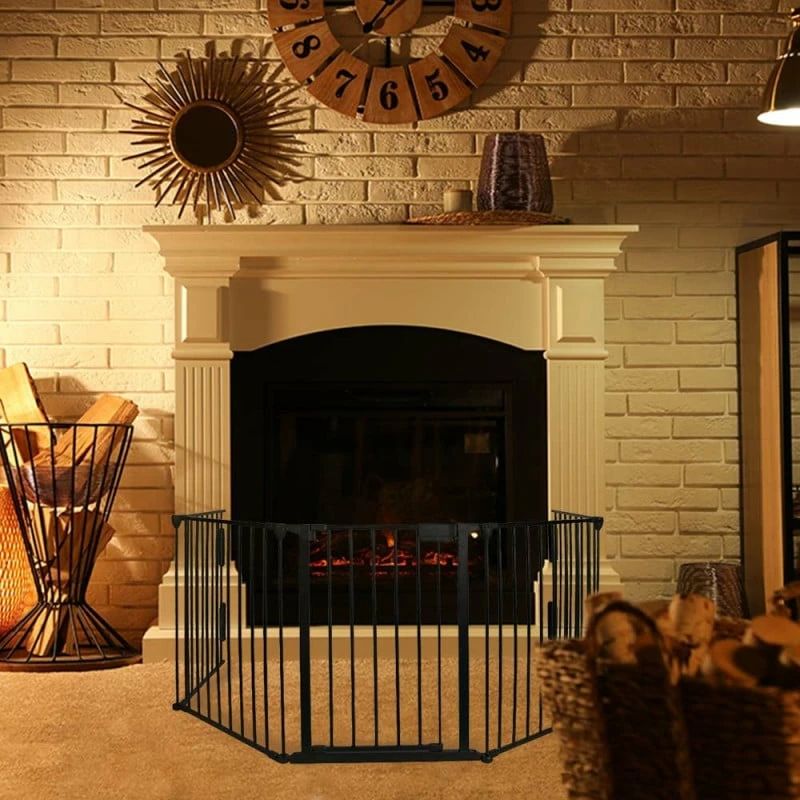 Barrière De Sécurité Enfant, Bébé, Animaux - 3 Mètres, 5 Panneaux 5 Barrière De Sécurité Enfant, Bébé, Animaux - 3 Mètres, 5 Panneaux - Image 5