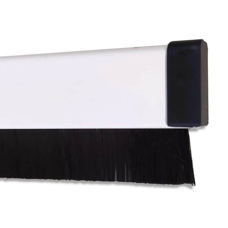 Bas De Porte Brosse Avec Rail Aluminium 2 Bas De Porte Brosse Avec Rail Aluminium - Image 2