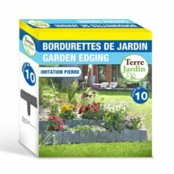 Bordures De Jardin Imitation Pierre - Lot De 80 10 Bordures De Jardin Imitation Pierre - Lot De 80 -Le Jardin Parfai bordures de jardin imitation pierre lot de 80 3