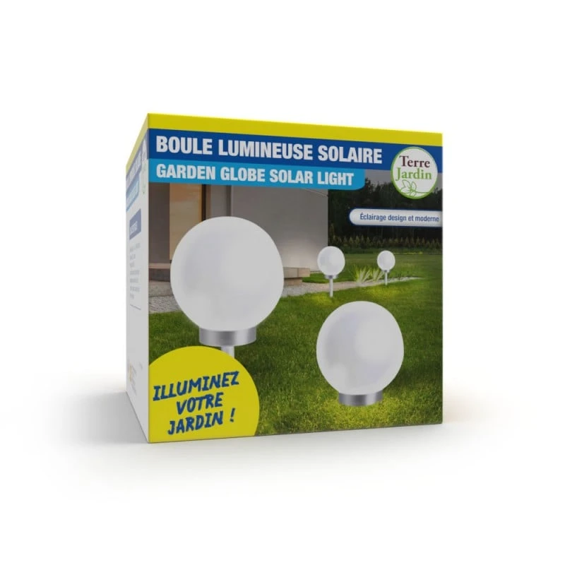 Boule Lumineuse Solaire Pour Jardin 2 Boule Lumineuse Solaire Pour Jardin - Image 2