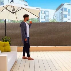 Brise Vue Synthétique - Imitation Paille - 230 G/m² 11 Brise Vue Synthétique - Imitation Paille - 230 G/m² -Le Jardin Parfai brise vue synthetique imitation osier 230 g 5