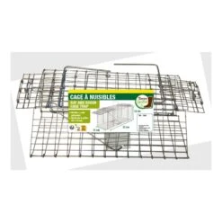 Cage à Nuisibles Double Entrée Petit Modèle 8 Cage à Nuisibles Double Entrée Petit Modèle -Le Jardin Parfai cage a nuisibles piege a rat 2