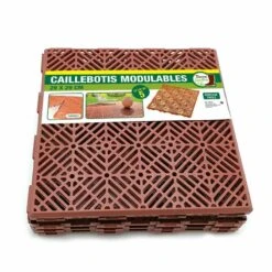 Caillebotis Plastiques - Vendus Par 5 16 Caillebotis Plastiques - Vendus Par 5 -Le Jardin Parfai caillebotis plastique exterieur 7