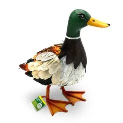 Canard Deco Jardin Animaux 6 Canard Deco Jardin Animaux -Le Jardin Parfai canard metal peint decoratif 2