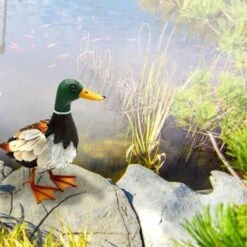 Canard Deco Jardin Animaux 7 Canard Deco Jardin Animaux -Le Jardin Parfai canard metal peint decoratif 3