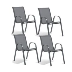 Chaises De Jardin Textilène - X 4