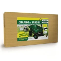 Chariot De Jardin 4 Roues - 52 Litres Capacité 120 Kg 15 Chariot De Jardin 4 Roues - 52 Litres Capacité 120 Kg -Le Jardin Parfai chariot de jardin remorque 4 roues 120 kg capacite 52l 1 7