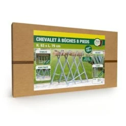 Chevalet De Sciage Du Bois Porte Bûches Pliable 9 Chevalet De Sciage Du Bois Porte Bûches Pliable -Le Jardin Parfai chevalet sciage bois porte buches pliable 2