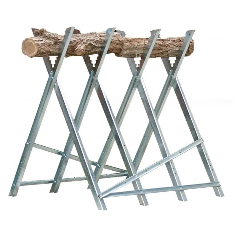 Chevalet De Sciage Du Bois Porte Bûches Pliable 1 Chevalet De Sciage Du Bois Porte Bûches Pliable