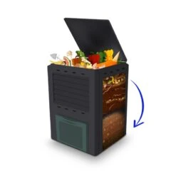 Composteur Plastique - 300 L 22 Composteur Plastique - 300 L -Le Jardin Parfai composteur plastique 300 l 10