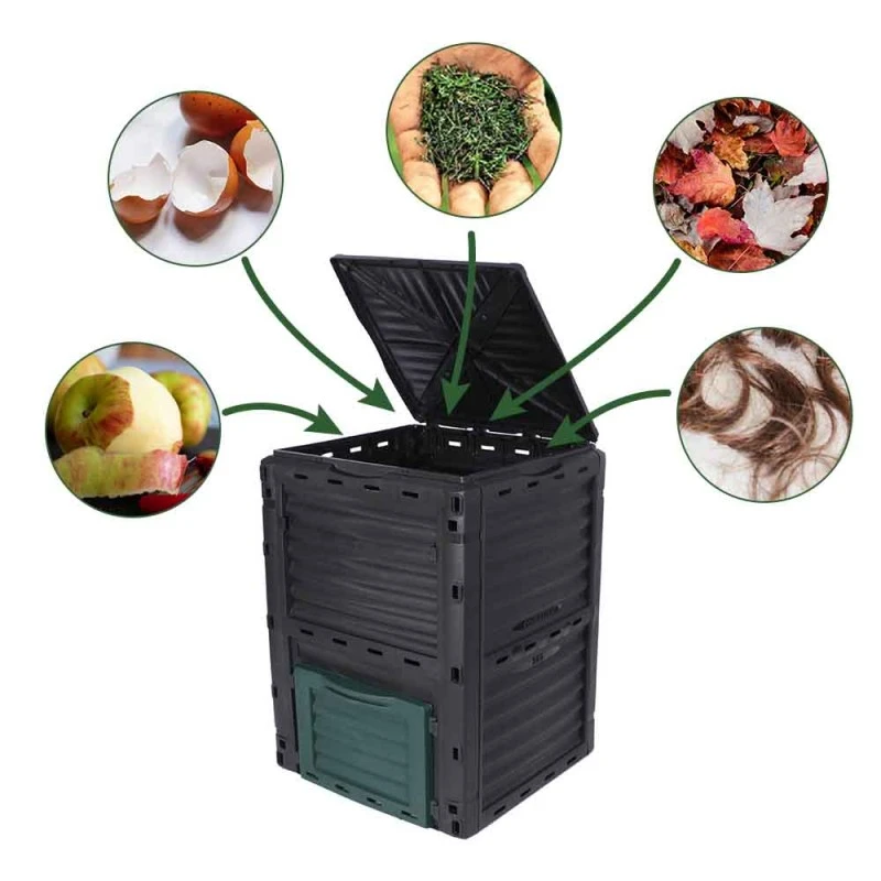 Composteur Plastique - 300 L 9 Composteur Plastique - 300 L - Image 9