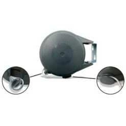 Corde à Linge Rétractable 7 Corde à Linge Rétractable -Le Jardin Parfai corde a linge retractable 2