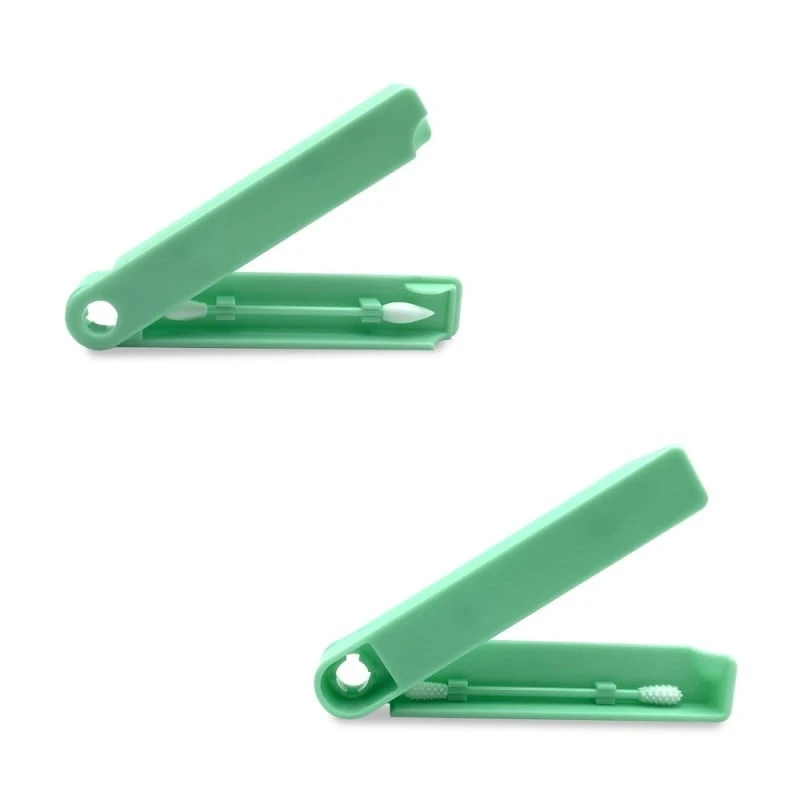 Cotons Tiges Réutilisables Avec étui - Oreilles Et Maquillage 5 Cotons Tiges Réutilisables Avec étui - Oreilles Et Maquillage - Image 5