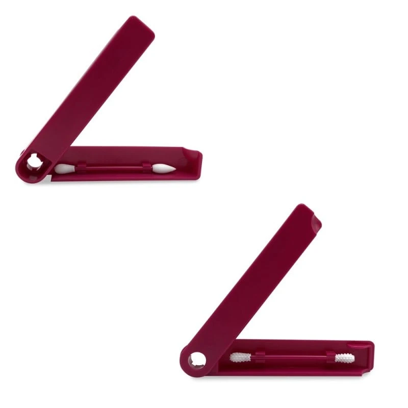 Cotons Tiges Réutilisables Avec étui - Oreilles Et Maquillage 1 Cotons Tiges Réutilisables Avec étui - Oreilles Et Maquillage