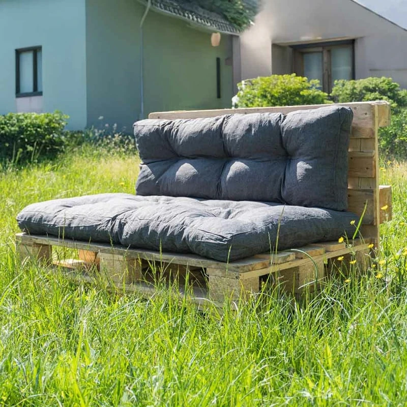 Coussins Pour Canapé Palette (assise Et Dossier) 4 Coussins Pour Canapé Palette (assise Et Dossier) - Image 4