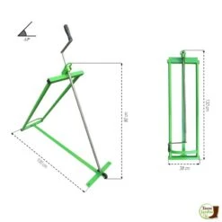 Cric Lève Tracteur Tondeuse à Manivelle 350 Kg 10 Cric Lève Tracteur Tondeuse à Manivelle 350 Kg -Le Jardin Parfai cric leve tracteur tondeuse a manivelle 350 kg 3