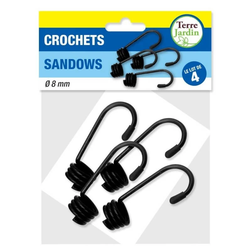 Crochet Pour Tendeur Ou Sandow - Lot De 4 2 Crochet Pour Tendeur Ou Sandow - Lot De 4 - Image 2