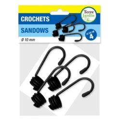 Crochet Pour Tendeur Ou Sandow - Lot De 4 5 Crochet Pour Tendeur Ou Sandow - Lot De 4 -Le Jardin Parfai crochet tendeur ou sandow lot de 4 2