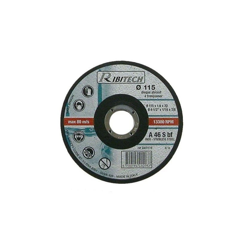 Disque à Tronçonner Inox 115 Mm 1 Disque à Tronçonner Inox 115 Mm