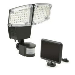 Double Projecteur LED Mural Avec Détecteur De Mouvements