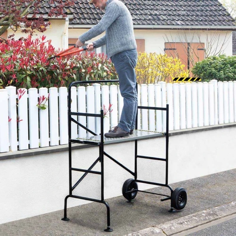 Echafaudage Roulant Avec Garde-corps Pliable Et Ajustable - EasyWork 5 Echafaudage Roulant Avec Garde-corps Pliable Et Ajustable - EasyWork - Image 5