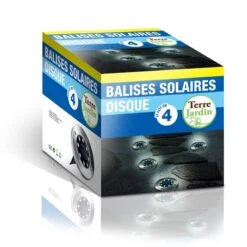 Éclairage Extérieur Solaire Au Sol- Lot De 4 6 Éclairage Extérieur Solaire Au Sol- Lot De 4 -Le Jardin Parfai eclairage exterieur solaire au sol 2