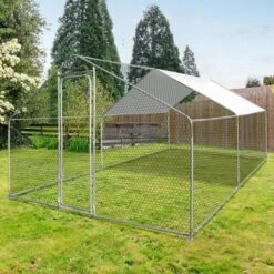 Enclos Poulailler / Volière Extérieur 12m2 10 Enclos Poulailler / Volière Extérieur 12m2 -Le Jardin Parfai enclos poulailler voliere exterieur 12m2 4