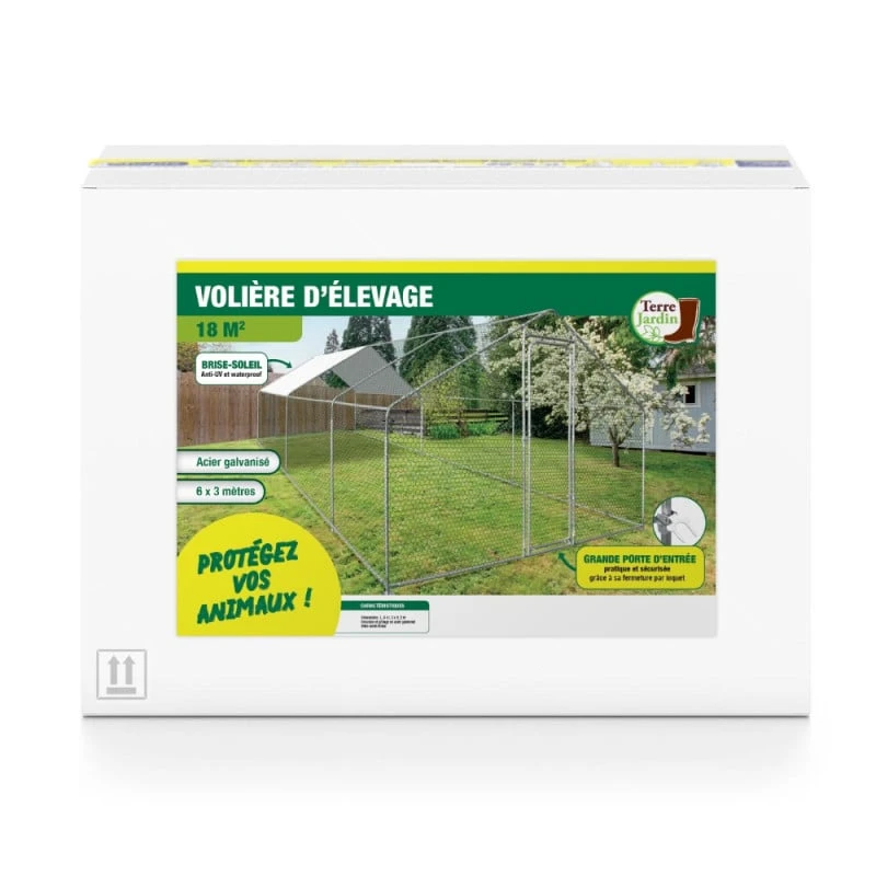 Enclos Poulailler / Volière Extérieur 18m2 3 Enclos Poulailler / Volière Extérieur 18m2 - Image 3