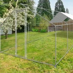 Enclos Poulailler / Volière Extérieur 18m2 11 Enclos Poulailler / Volière Extérieur 18m2 -Le Jardin Parfai enclos poulailler voliere exterieur 18m2 5