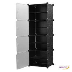 Étagère à Chaussures Modulable 16 Paires 10 Étagère à Chaussures Modulable 16 Paires -Le Jardin Parfai etagere a chaussures modulable 16 paires 2