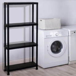 Étagère En Plastique 4 Niveaux 10 Étagère En Plastique 4 Niveaux -Le Jardin Parfai etagere plastique 4 niveaux 4