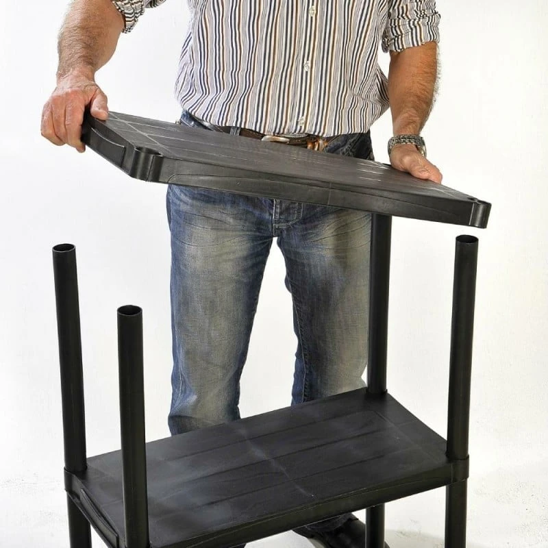 Étagère En Plastique 5 Niveaux 4 Étagère En Plastique 5 Niveaux - Image 4