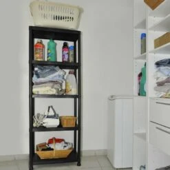 Étagère En Plastique 5 Niveaux 11 Étagère En Plastique 5 Niveaux -Le Jardin Parfai etagere plastique charge lourde 5 niveaux 5