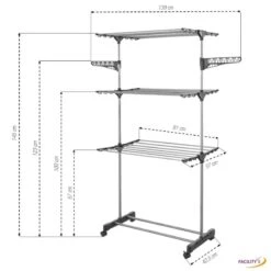 Étendoir Séchoir à Linge Infinity 11 Étendoir Séchoir à Linge Infinity -Le Jardin Parfai etendoir a linge tour sechoir infinity 3