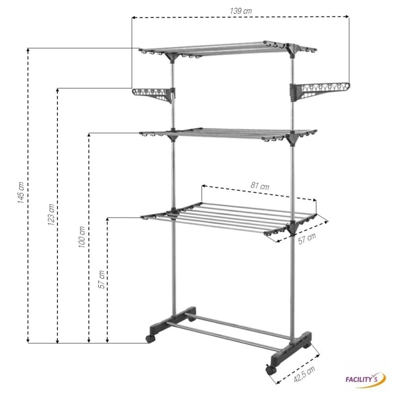 Étendoir Séchoir à Linge Infinity 4 Étendoir Séchoir à Linge Infinity - Image 4
