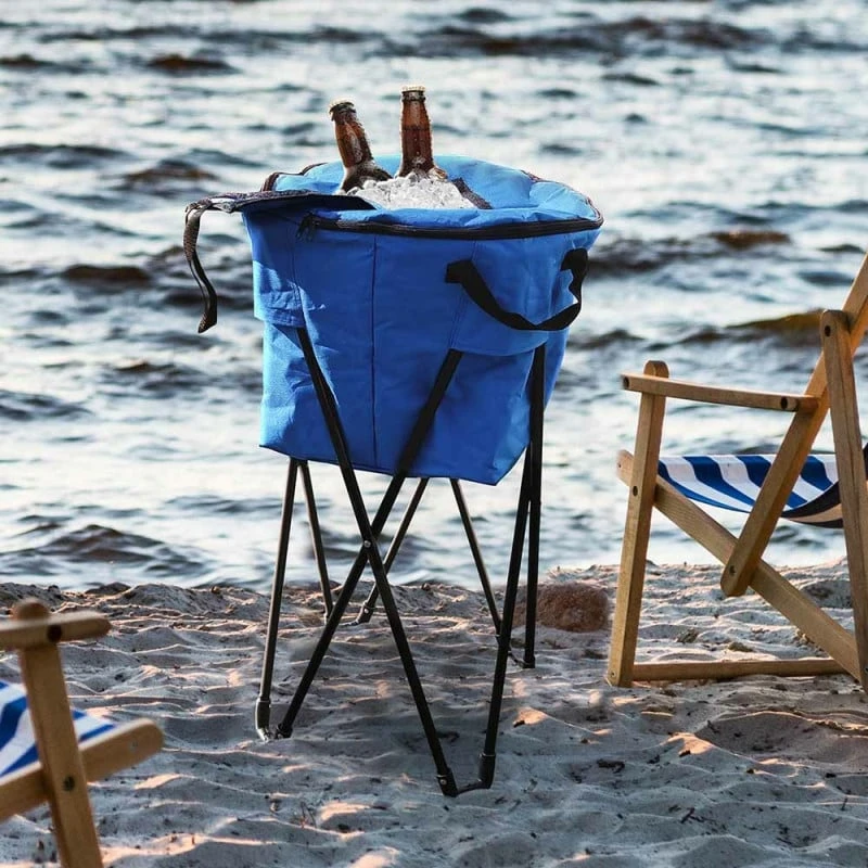 Glacière Pliable Sur Pied Avec Housse De Transport 7 Glacière Pliable Sur Pied Avec Housse De Transport - Image 7