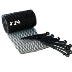 Grillage De Protection Pour Chéneaux 6M - Lot De 24 5 Grillage De Protection Pour Chéneaux 6M - Lot De 24 -Le Jardin Parfai grillage de protection pour cheneaux lot de 24 2