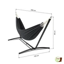 Hamac Sur Pied Métal ZenCool 12 Hamac Sur Pied Métal ZenCool -Le Jardin Parfai hamac sur pied metal zencool 5